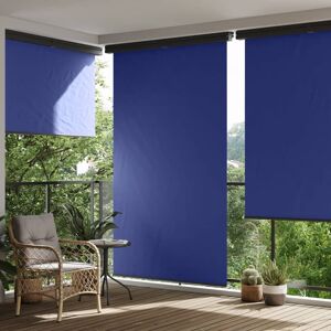 vidaXL Toldo lateral de balcón azul 145x250 cm