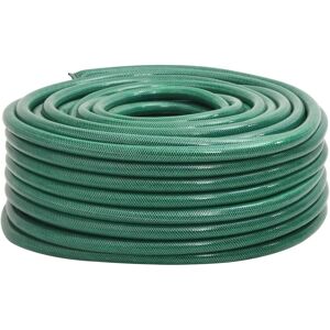 vidaXL Manguera de jardín PVC verde 33 mm 10 m