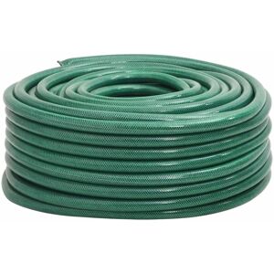 vidaXL Manguera de jardín PVC verde 33 mm 20 m