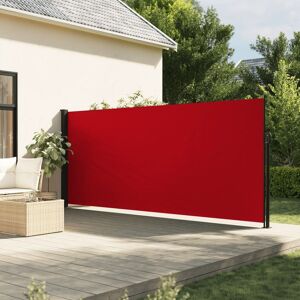 vidaXL Toldo lateral retráctil rojo 160x300 cm