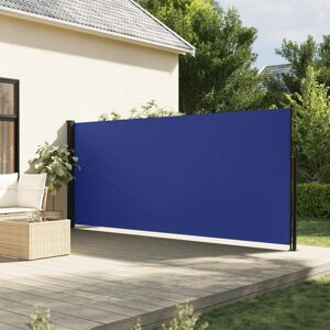 vidaXL Toldo lateral retráctil azul 180x300 cm