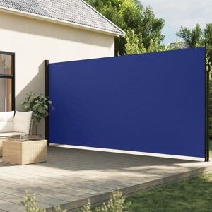 vidaXL Toldo lateral retráctil azul 200x600 cm