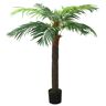 vidaXL Palmera fénix artificial con macetero 190 cm verde