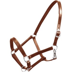 vidaXL Ronzal/Cabestro de Cuero Marrón Ajustable Para Caballo (Estándar)