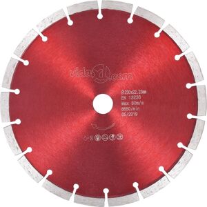 vidaXL Disco de corte de diamante acero 230 mm