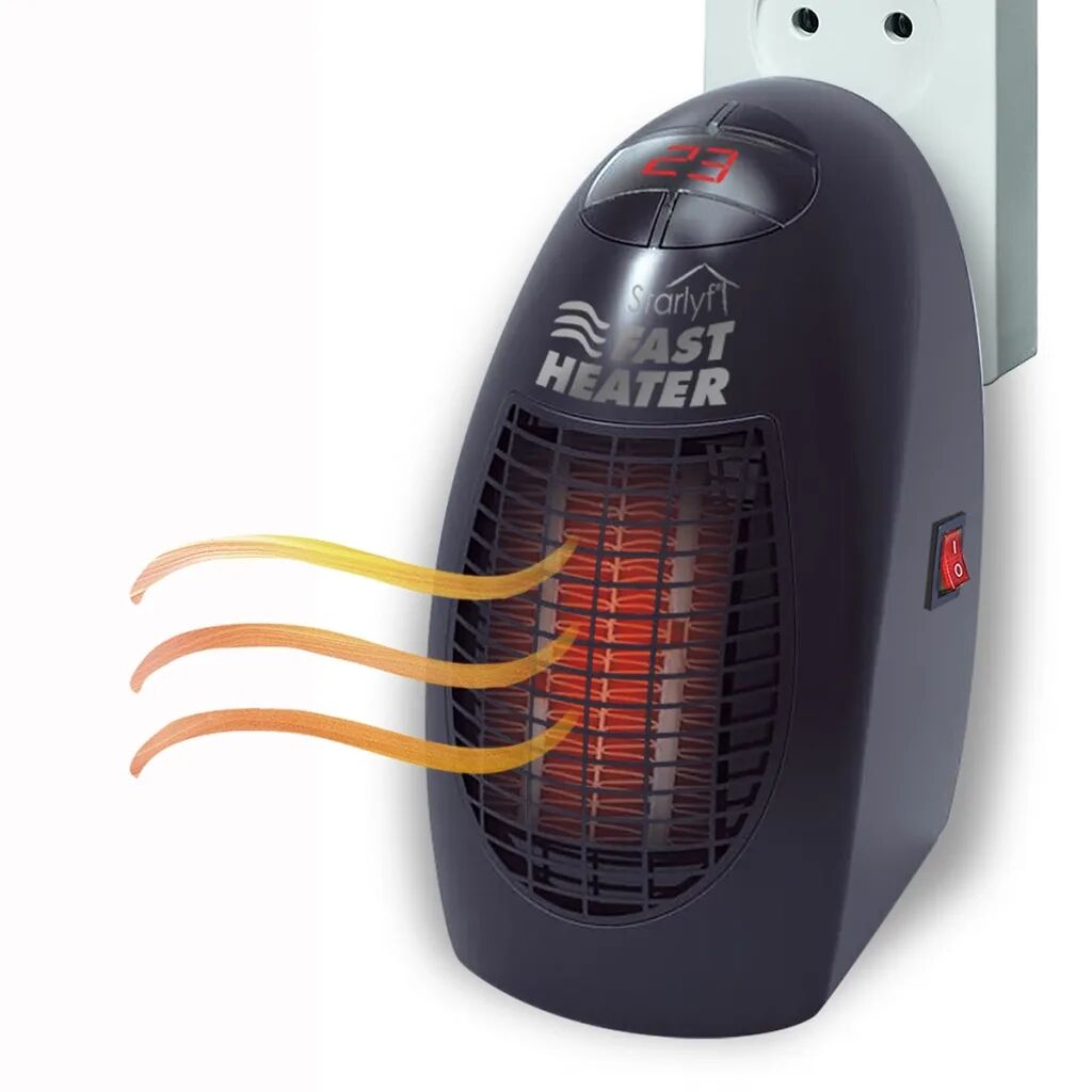 Starlyf Mini calefactor rápido con temporizador color negro