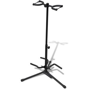 vidaXL Ajustable Soporte Doblado De Guitarra Plegable