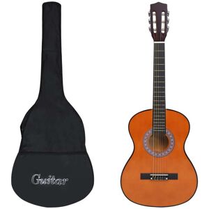 vidaXL Guitarra clásica para principiantes con funda 3/4 36