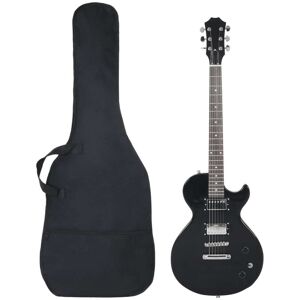 vidaXL Guitarra eléctrica para principiantes con funda negro 4/4 39