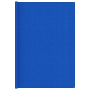 vidaXL Alfombra de tienda de campaña azul 250x450 cm