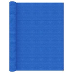 vidaXL Alfombra de tienda de campaña 250x500 cm azul