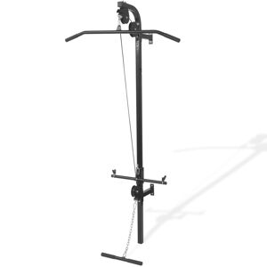 vidaXL Gimnasio casero de pared con 2 poleas