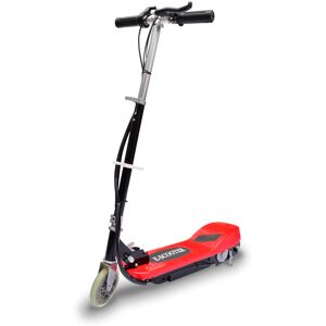 vidaXL Patinete eléctrico rojo 120 W