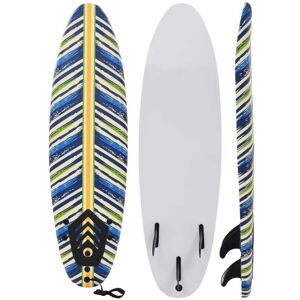 vidaXL Tabla de surf diseño hoja 170 cm