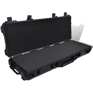 vidaXL Maletín para transporte armas moldeado en plástico impermeable