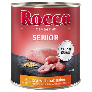 Rocco Senior 6 x 800 g - Ave y copos de avena