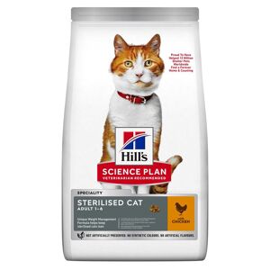 Hill's Adult Sterilised Cat con pollo para gatos - 15 kg - Tamaño ahorro
