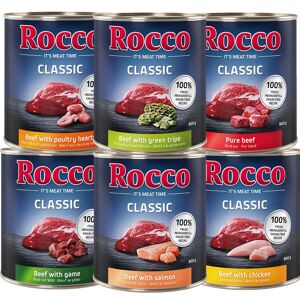 Rocco Pack mixto de prueba: Classic 6 x 800g - Mix 1 con 6 surtidos diferentes