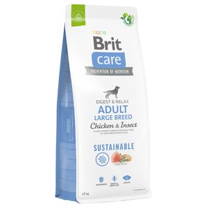 Brit Care Sustainable Adult Large Breed con pollo e insectos - 12 kg