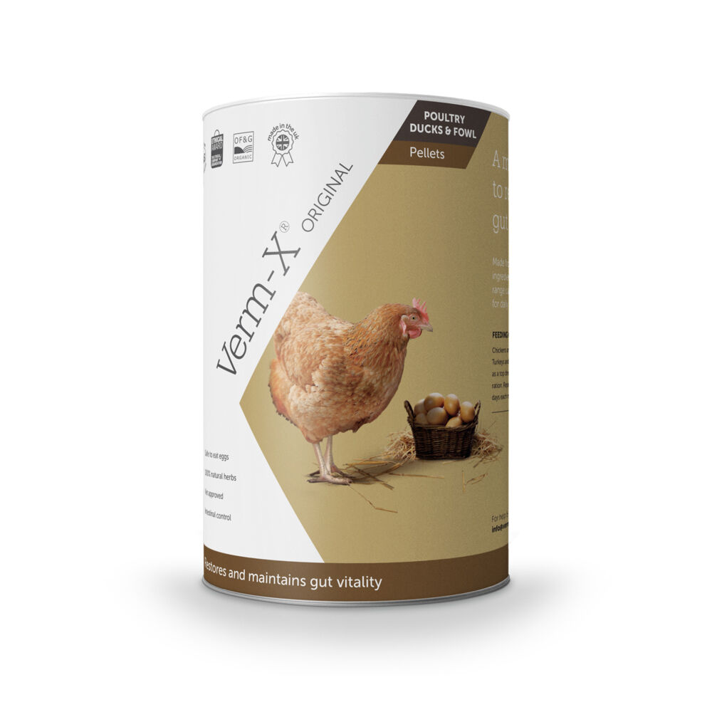 Verm-X pellets para aves de corral - 750 g