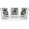 Bresser Temeo Thermometer And Hygrometer 3 Units Blanco