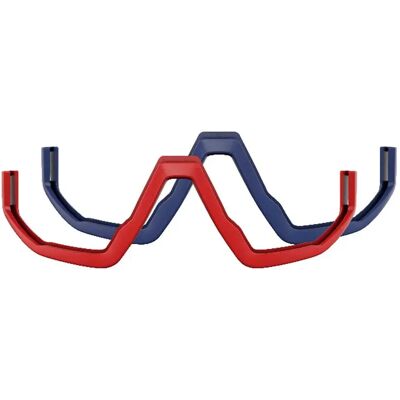 Bliz Montura De Gafas De Sol Fusion/matrix 2 Unidades Red / Blue One Size Bliz Montura De Gafas De Sol Fusion/matrix 2 Unidades Red / Blue One Size