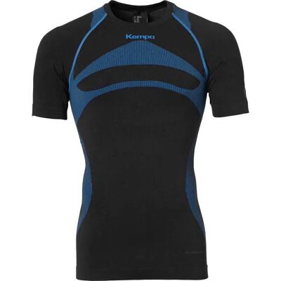 Camiseta Interior De Manga Corta Attitude Pro Black / Kempa Blue XS-S Camiseta Interior De Manga Corta Attitude Pro Black / Kempa Blue XS-S