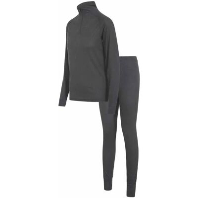 Conjunto térmico negro Trespass Unite360 Conjunto térmico negro Trespass Unite360