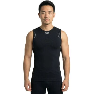 X-bionic Camiseta Interior Sin Mangas Invent Black Melange 2XL X-bionic Camiseta Interior Sin Mangas Invent Black Melange 2XL