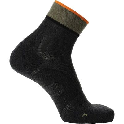 Uyn Calcetines Trekking One Cool Low Cut Anthracite / Green EU 39-41 Uyn Calcetines Trekking One Cool Low Cut Anthracite / Green EU 39-41