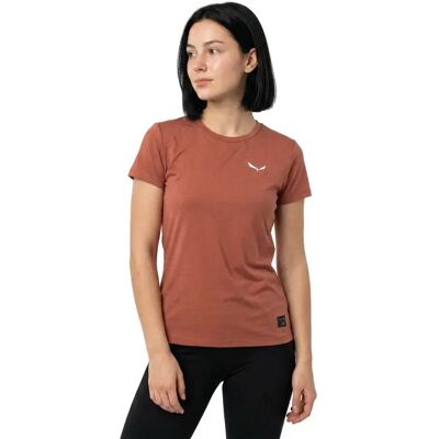 Salewa Camiseta De Manga Corta Eagle Logo Patch Etruscan Red M Salewa Camiseta De Manga Corta Eagle Logo Patch Etruscan Red M