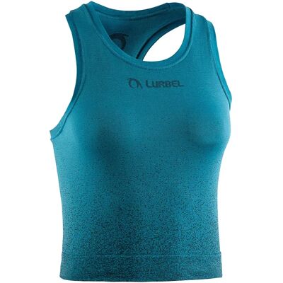 Lurbel Camiseta Sin Mangas Venus Turquoise / Black S Lurbel Camiseta Sin Mangas Venus Turquoise / Black S