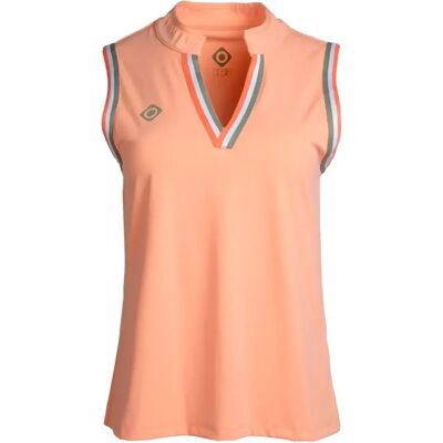 Izas Polo Sin Mangas Marsella Peach S Izas Polo Sin Mangas Marsella Peach S