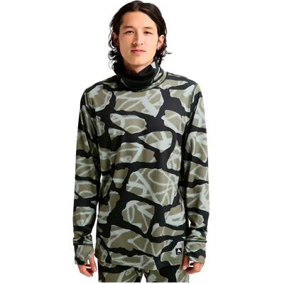 Burton Camiseta Interior De Manga Larga Midweight Long Neck Graffiti Camo S Burton Camiseta Interior De Manga Larga Midweight Long Neck Graffiti Camo S