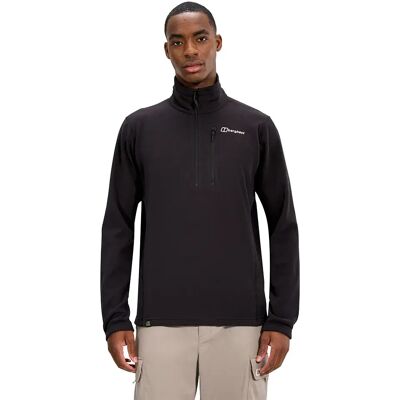 Berghaus Forro Polar Con Media Cremallera Prism Micro Pt Black S Berghaus Forro Polar Con Media Cremallera Prism Micro Pt Black S