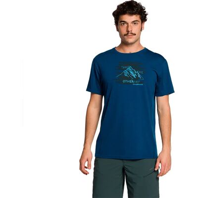 Trangoworld Camiseta De Manga Corta Arvieux Blue M Trangoworld Camiseta De Manga Corta Arvieux Blue M