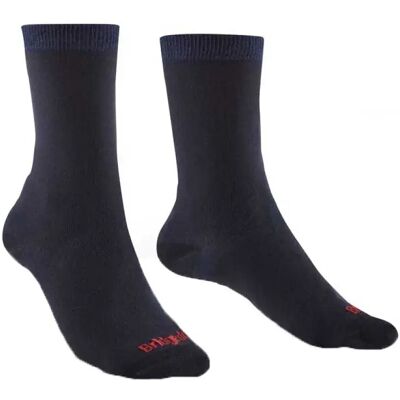 Bridgedale Calcetines Largos Liner Coolmax Boot 2 Pair Pack Navy EU 35-37 Bridgedale Calcetines Largos Liner Coolmax Boot 2 Pair Pack Navy EU 35-37