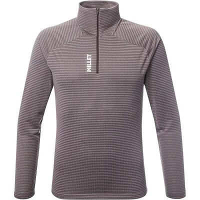 Millet Forro Polar Con Media Cremallera Parmelan Light Pepper XL Millet Forro Polar Con Media Cremallera Parmelan Light Pepper XL