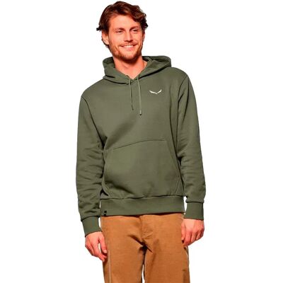Salewa Sudadera Con Capucha Eagle Faded Green XL Salewa Sudadera Con Capucha Eagle Faded Green XL