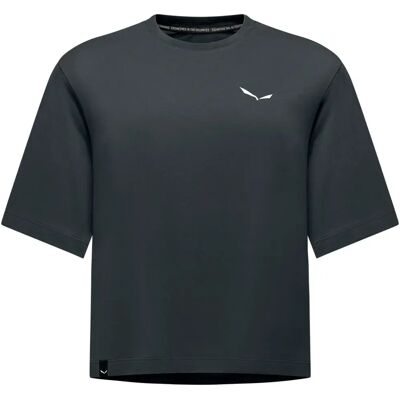 Salewa Camiseta De Manga Corta Eagle Loose Black Out S Salewa Camiseta De Manga Corta Eagle Loose Black Out S