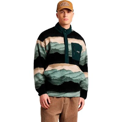Protest Forro Polar Con Media Cremallera Browser Outdoor Evergreen L Protest Forro Polar Con Media Cremallera Browser Outdoor Evergreen L
