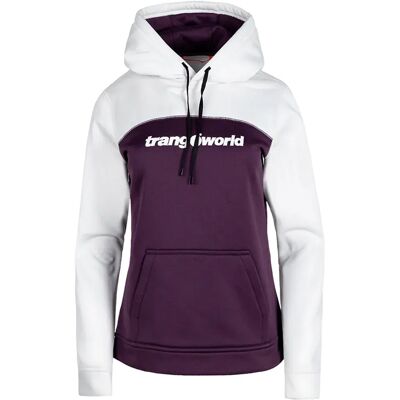 Trangoworld Sudadera Con Capucha Poppi V02 Burgundy / Ecru M Trangoworld Sudadera Con Capucha Poppi V02 Burgundy / Ecru M