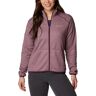 Columbia Col Hike Tech Full Zip Fleece Lila XL Mujer