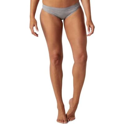 Smartwool Braguitas Merino Bikini Light Gray Heather L Smartwool Braguitas Merino Bikini Light Gray Heather L