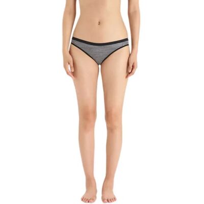 Icebreaker Braguitas Merino Siren Bikini Gritstone Heather 013 L Icebreaker Braguitas Merino Siren Bikini Gritstone Heather 013 L