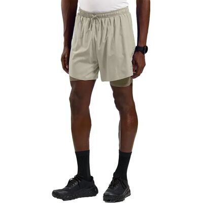 Odlo Pantalones Cortos 324222 Zeroweight 5 Inch Agate Gray / Vetiver 2XL Odlo Pantalones Cortos 324222 Zeroweight 5 Inch Agate Gray / Vetiver 2XL