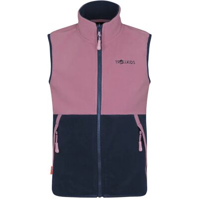 Trollkids Chaleco Kjerag Mauve / Navy 92 cm Trollkids Chaleco Kjerag Mauve / Navy 92 cm