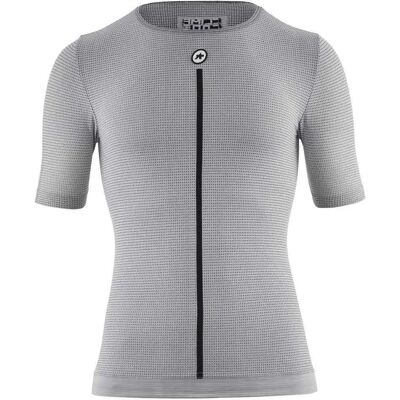 Camiseta interior Assos verano manga corta gris claro - L-XL Camiseta interior Assos verano manga corta gris claro - L-XL