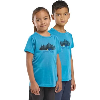 Jack Wolfskin Camiseta De Manga Corta Hiking Graphic Print Empire Blue 152 cm Jack Wolfskin Camiseta De Manga Corta Hiking Graphic Print Empire Blue 152 cm