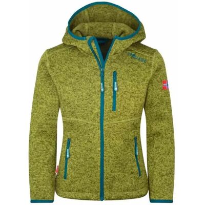 Trollkids Chaqueta Kirkenes Pear Green / Madeira Blue / Sea Green 98 cm Trollkids Chaqueta Kirkenes Pear Green / Madeira Blue / Sea Green 98 cm